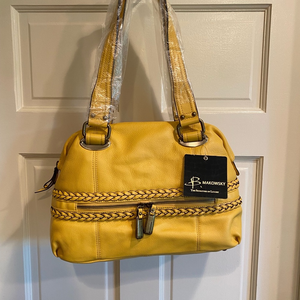 B Makowsky Handbag.  BRAND NEW WITH TAGS.